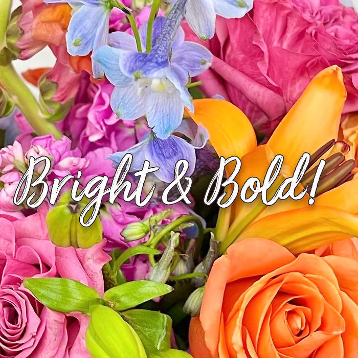 Bright and Bold Flower Arrangement