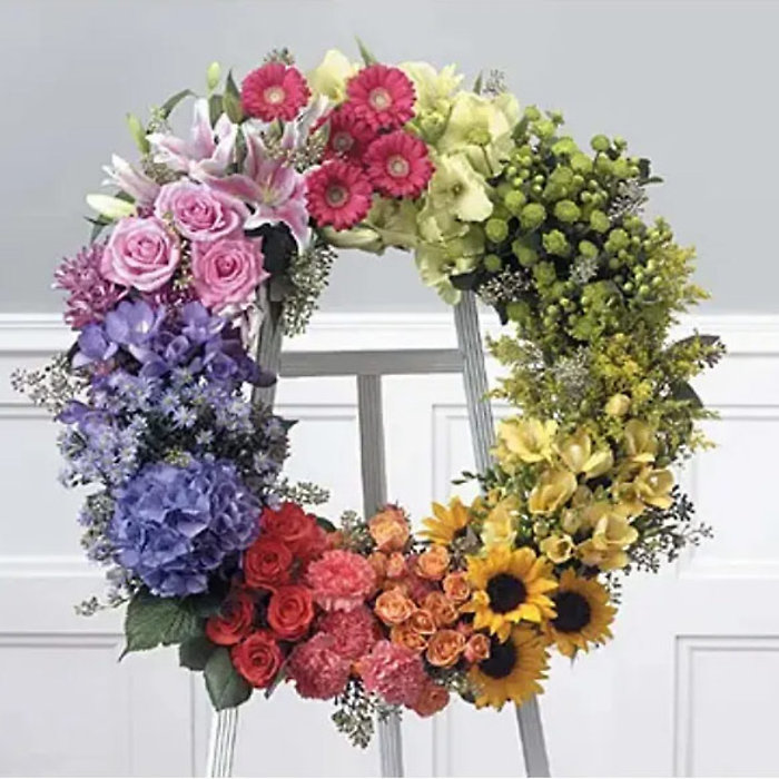 Colorful Wreath